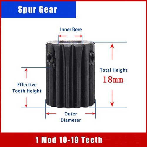 Mod teeth spur - spur, gears