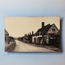 Bradwell Ash Postcard C1910 Real Photo Suffolk Shopfront Owner Signs Advertising