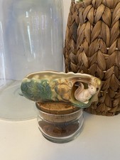 Vintage Hornsea Squirrel Dish (1993) British Pottery Animal Collectible trinket 