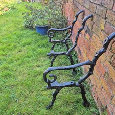 Faux Bois cast iron heavy