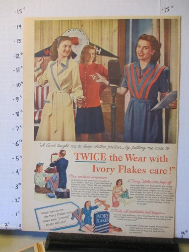 Newspaper 1944 ivory soap - 1944,