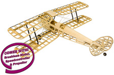 Dancing Wings RC Tiger Moth Balsa Kit 1.0M Wingspan + Power Bundle New Boxed