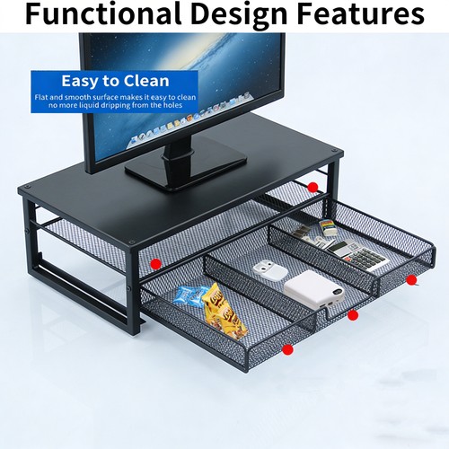 Computer desktop monitor stand - desktop,