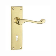 Door handle Victorian Scroll