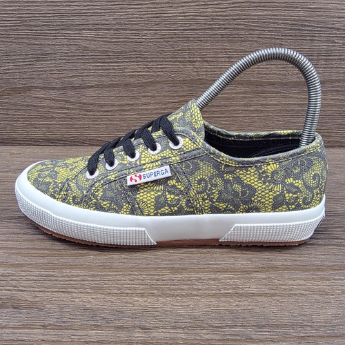 Superga 2750 yellow black - superga,