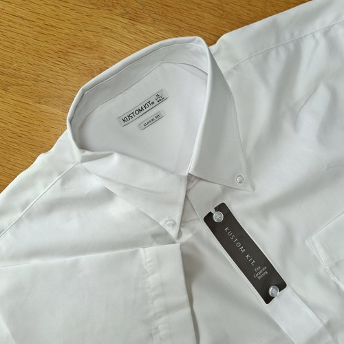 New short sleeve white shirt - short,
