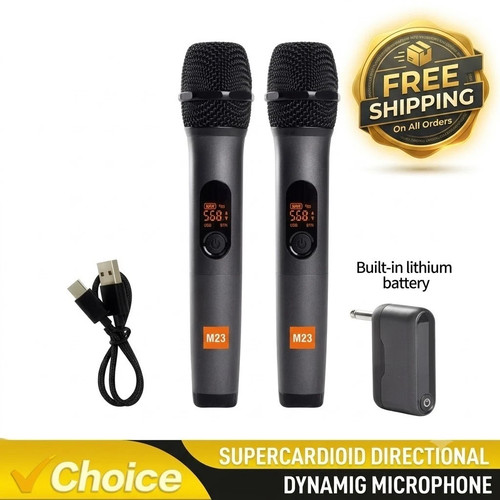 Wireless microphone system set - wireless,