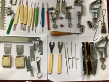 Job Lot of Assorted Knitting Machine Parts and Accessories