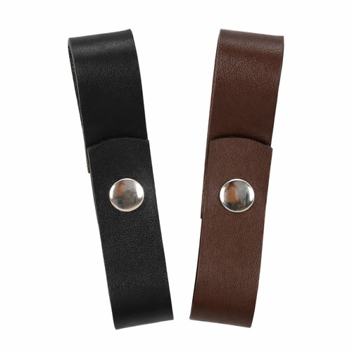 Leather bull whip holster - bull,