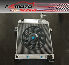 5Row Aluminum Radiator+Fan For