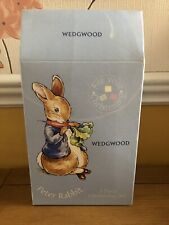 Wedgwood Peter Rabbit 3 Pc Christening Set Plate Bowl Cup