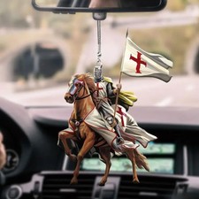 Knights Templar carriage suspension decoration car interior decoration  pendant