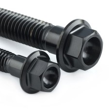 Stainless Steel Engine Kit KTM 640 LC4 Flanged Hex EOKT37SSHX Black | Pro-Bolt