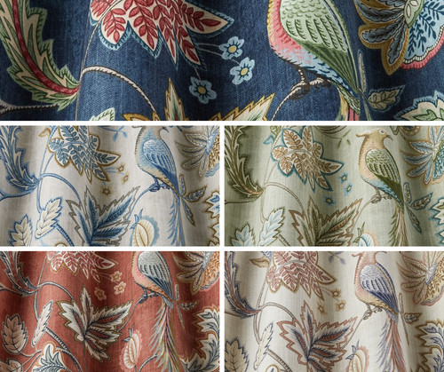 Chanterelle chintz print - chanterelle, by