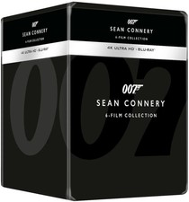 BOND - Sean Connery Collection (6 Film) Limited Edition Steelbook 4K Ultra