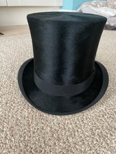 Vintage Moleskin Silk Top Hat