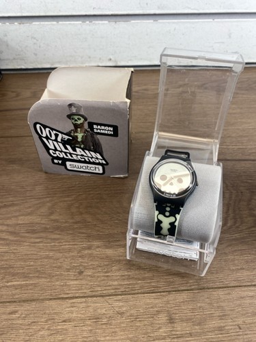 Swatch watch 007 villian - watch,