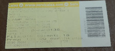 TICKET STUB-FC BARCELONA V
