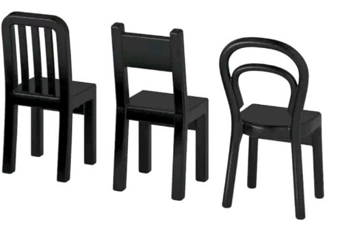 Ikea fjantig black chair - fjantig,