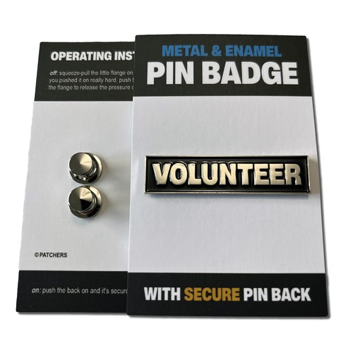Silver metal black enamel - silver, &