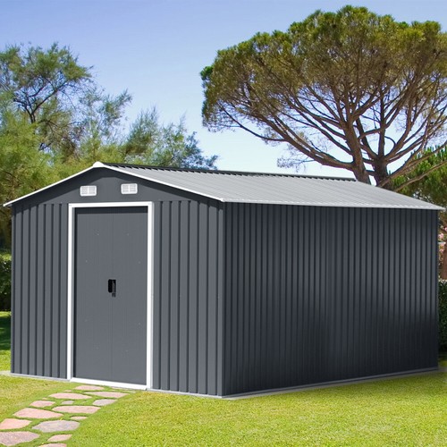 Metal steel 12x10ft garden - 12x10ft,