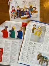 Nativity Knit-Along by Sachiyo Ishii Part 1, 2 & 3 Mary Joseph Kings, Donkey