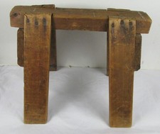 Vintage Wooden Sawhorse, 13" Tall Saw Horse  circa 1930