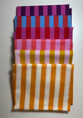 Tula pink tent stripe fat - tula,