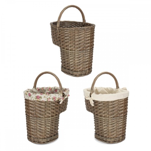 Willow stair baskets antique - willow,