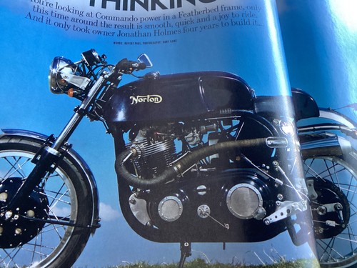 Norton featherbed commando - norton,