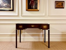 ANTIQUE MAHOGANY CAMPAIGN