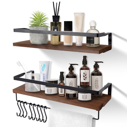 Set wooden floating wall - floating,