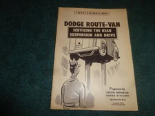 1948 DODGE ROUTE VAN REAR