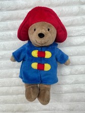 Rainbow Designs My First Paddington Bear approx. 9” Plush Lovey Blue Coat Red Ha