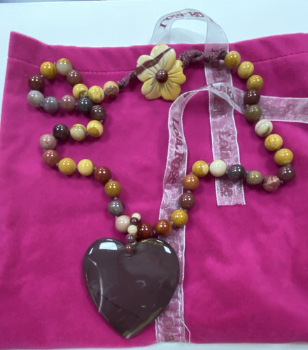 Lola rose necklace hardstone - necklace,