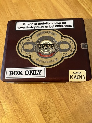Empty cigar box - cigar,