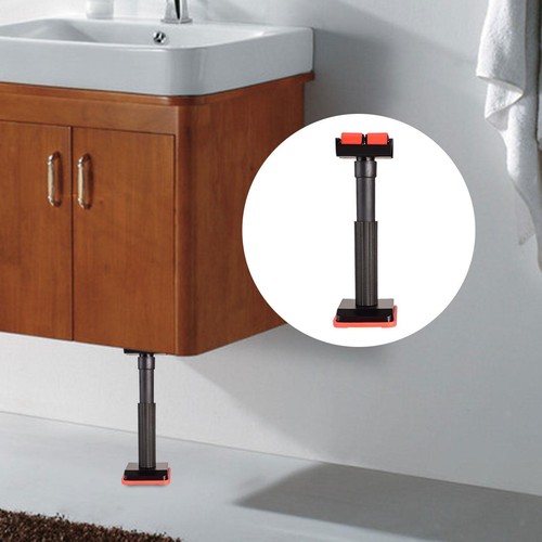 Cabinet jack support pole - cabinet,