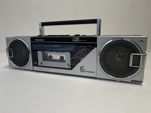 Vintage sanyo m7735l - m7735l, silver
