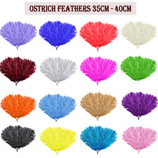 Premium Beautiful Ostrich Feathers Fly Plume Craft Hat Arts Decorations Party UK