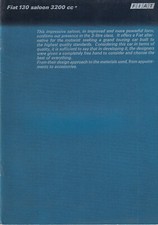 FIAT 130 SALOON 3200 c.c