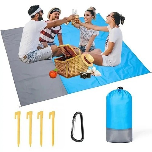 Beach blanket 210 200cm - beach,