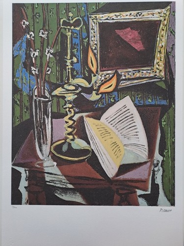 Pablo picasso signed still - signed,