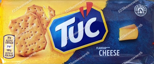 Packets tuc cheese crackers - 5,