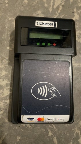 Ticketer tap off - ticketer, reader