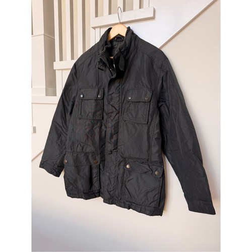 Zara black military field - military,