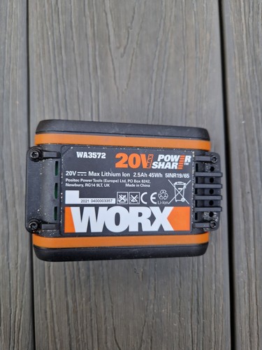 Worx wa3572 20v - worx, 2.5ah