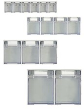Rhino Tilt Bins - Van Storage Clear View Small Parts Box for Garage Shed Wall 