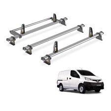 Nissan NV200 Roof Rack 3x Bars