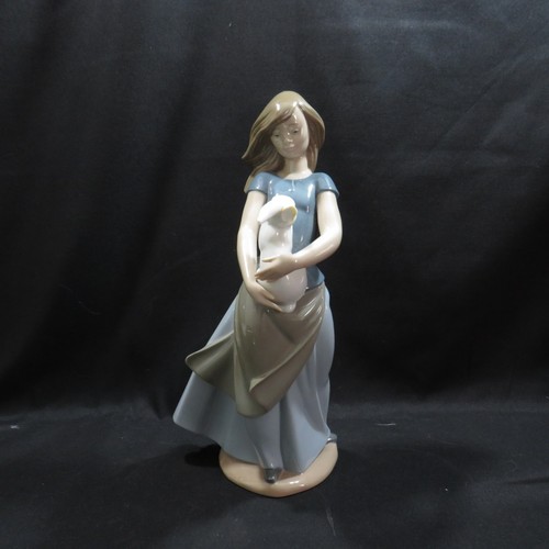 Nao lladró porcelain - lladró, girl