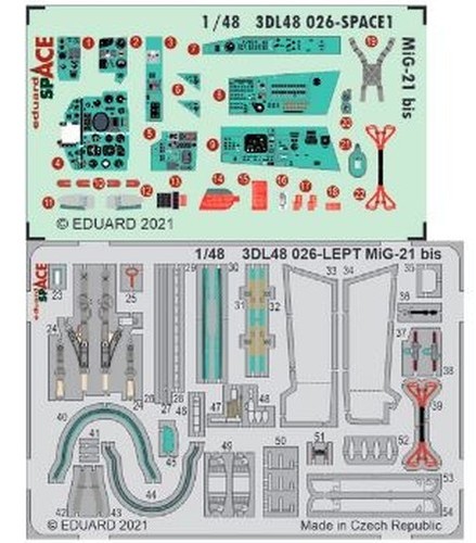 Eduard accessories 3dl48026 - accessories,